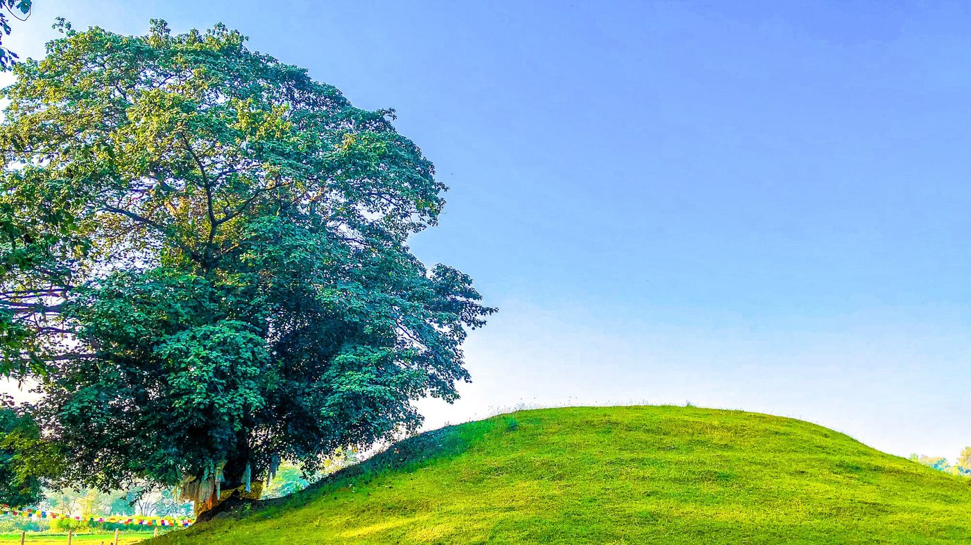 Ramagrama Stupa — the sacred site